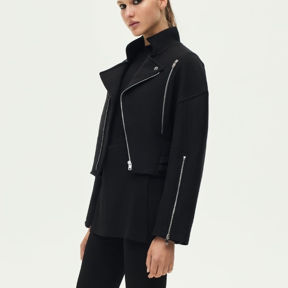 Manteco wool biker jacket ZW collection - Picture 3 of 14